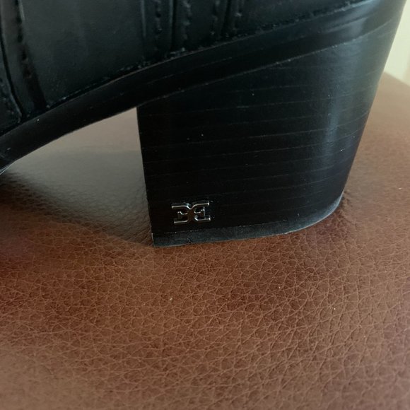 NEW Sam Edelman Dalma Black Leather 8.5 M - Picture 5 of 6